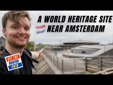 PAMPUS: UNESCO WORLD HERITAGE site near Amsterdam in THE NETHERLANDS! Exploring the fort...