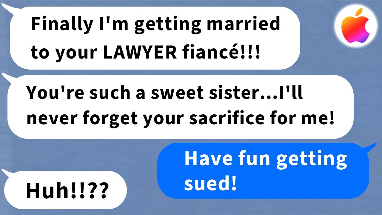 【Apple】Sis Tries to Destroy my Wedding by Marrying my Lawyer Fiancé Who I Didnt Want to Marry Anyway