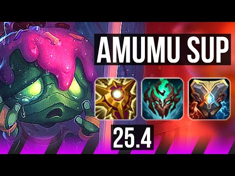 AMUMU & Kai'Sa vs MEL & Zeri (SUP) | EUW Grandmaster | 25.4