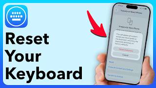 How To Reset Keyboard On iPhone