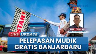 Rombongan Bus Mudik Gratis Pemko Banjarbaru Resmi Berangkat ke Banua Anam,  176 Pemudik Dilepas