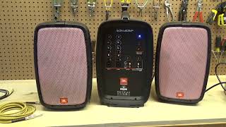 Video thumbnail for JBL Professional EON206P Portable All-in-One 2-way PA System with 6-Channel Mixer | Initial Checkout by Jordan U