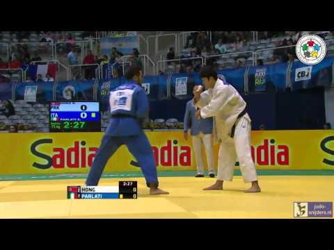 Judo 2013 World Championships Rio de Janeiro: Hong (PRK) - Parlati (ITA) [-73kg]