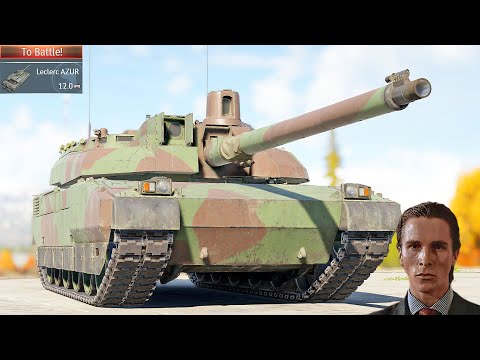 Leclerc Azur the BEST Top Tier French Tank In War Thunder