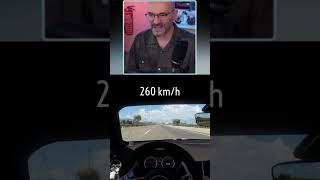 262 kmh sur l'autoroute au volant d'une Alpine A110 Gendarmerie #shorts