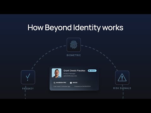 Phishing-Resistant MFA Explained — Beyond Identity's Secure Approach