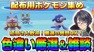 【色厳選】色違い配布してますが、もしかしてもう需要無いですか？【ポケモンSV/ZA/アルセウス】