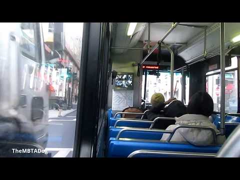 TheMBTADog: MBTA Bus Silver Line 4 (SL4) Ride - DUDLEY SQUARE to SOUTH STATION [NABI CNG 2142]