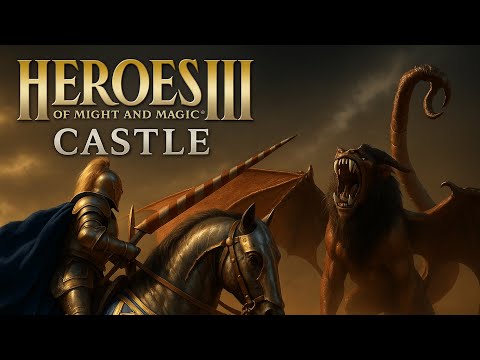Heroes of Might and Magic 3 - Castle vs Dungeon | Cinematic | AI Generated |