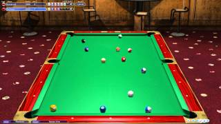 [60fps]Virtual Pool 4 Online Runout from Break#5