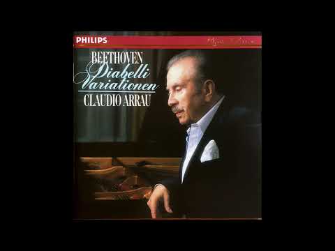 L. v. Beethoven | 33 Variations in C, Opus 120, on a Waltz by Anton Diabelli | Claudio Arrau | Piano