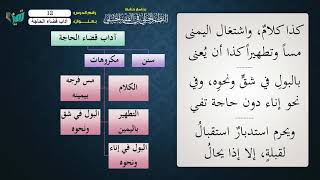 صورة 12 شرح النظم الجلي مع الإحمرار آداب قضاء الحاجة للشيخ عامر بهجت
