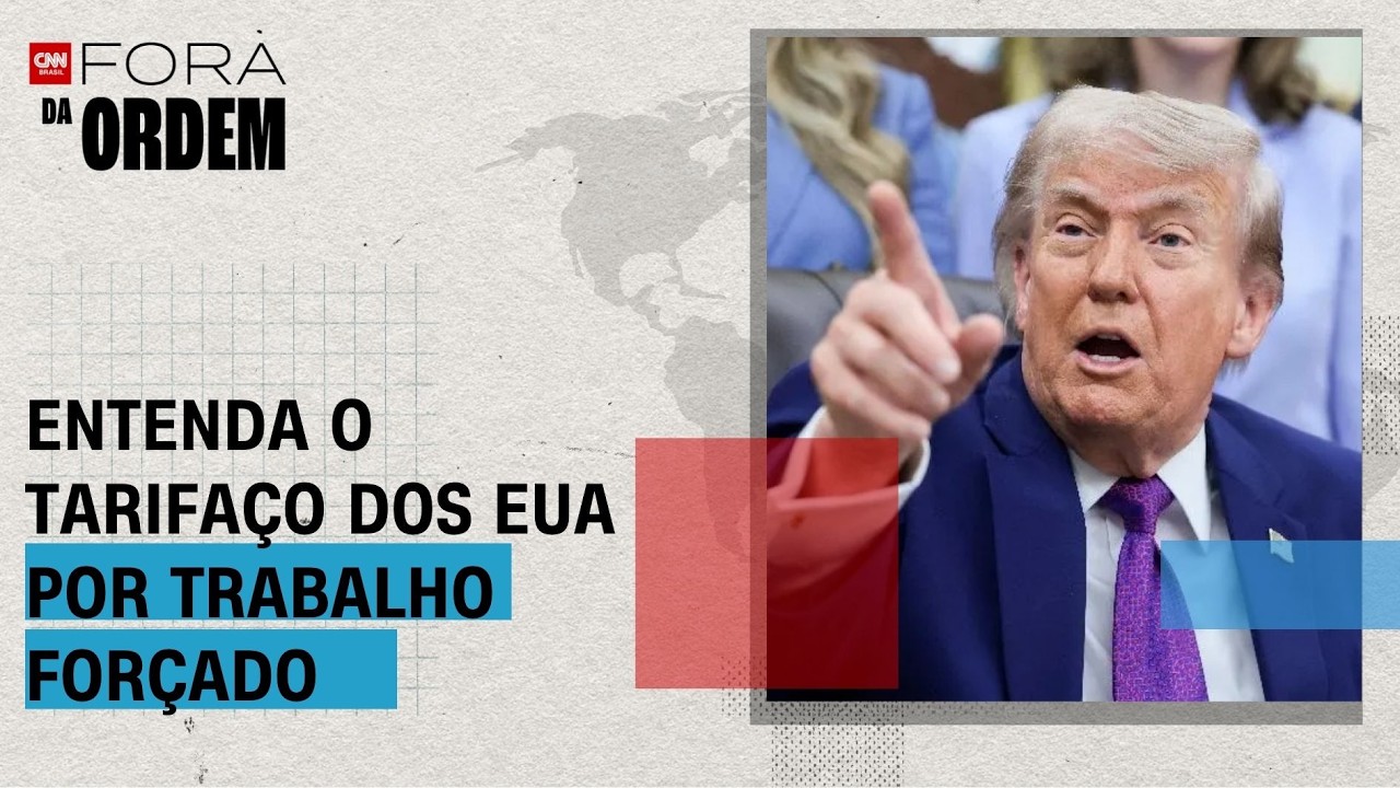 The new tariff imposed by the United States on 60 countries, including Brazil, takes effect this Friday (24), according to a document from the USTR (Office of the United States Trade Representative). During Friday’s Fora da Ordem program, International Affairs analyst Lourival Sant’Anna explained what lies behind the new U.S. tariff. #CNNBrasil 

Watch live every Friday starting at 1 p.m. Brasília time, hosted by International Affairs analyst Lourival Sant’Anna, senior International Affairs analyst Américo Martins, live from London, and correspondent Priscila Yazbek from New York. 

The public may also send questions and comments, which will be incorporated into the discussion. Join us!
________________________________________________________________________
Subscribe to the CNN Brasil channel on YouTube.
________________________________________________________________________

📌FOLLOW CNN BRASIL ON OTHER PLATFORMS AS WELL:

Website: https://www.cnnbrasil.com.br/
Facebook: https://www.facebook.com/cnnbrasil
Twitter: https://www.twitter.com/cnnbrasil
Instagram: https://www.instagram.com/cnnbrasil
TikTok: https://www.tiktok.com/@cnnbrasil