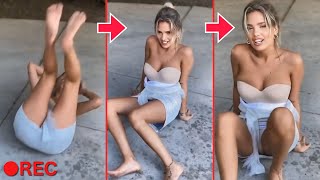 【路上ハプニング】できあがった海外美女たちの「年末おもしろ映像50連発！」| Funny Street Fails Compilation