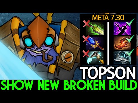 TOPSON [Tinker] Show New Meta Hero with Broken Build Dota 2