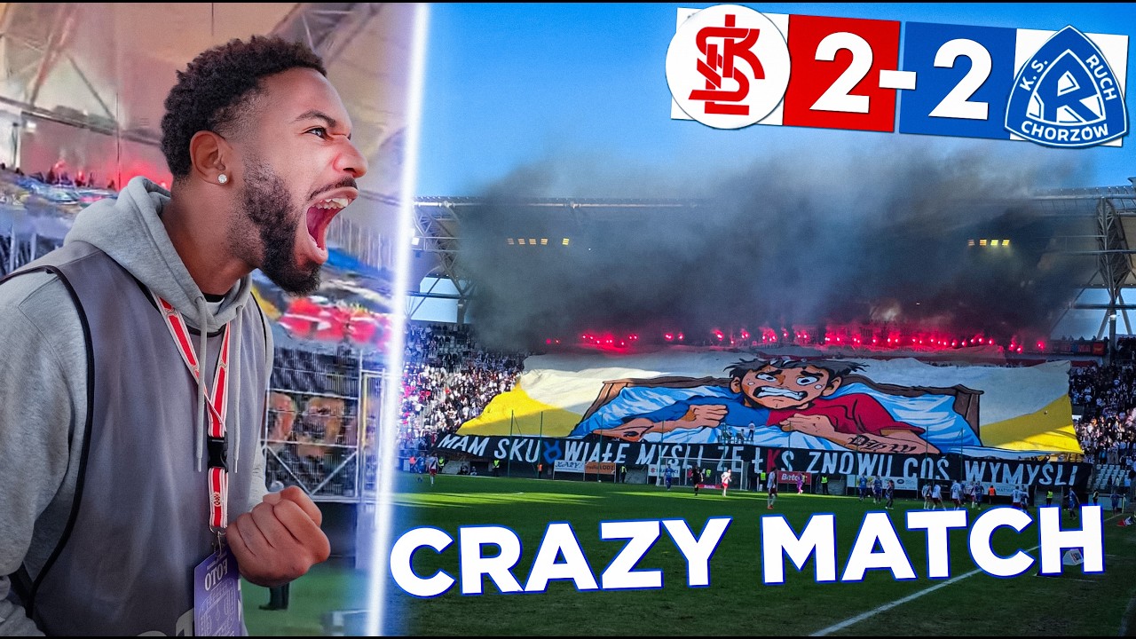 POLISH HELL! 🧨 Bitwa pod stadionem: ŁKS Łódź vs Ruch Chorzów (CHAOS)