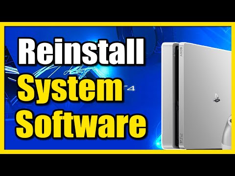 How to Reinstall System Software on PS4 (Safe Mode)