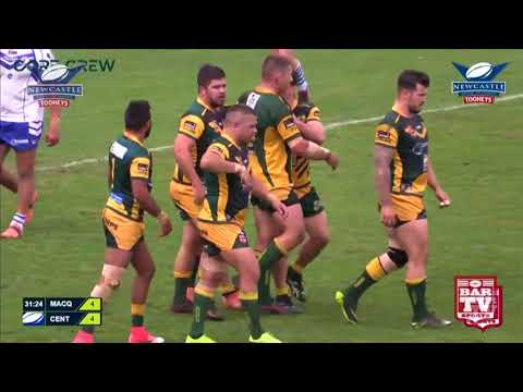 2017 Newcastle RL 1st Grade Qualifying Final Highlights - Macquarie Scorpions v Central Newcastle