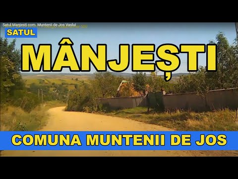 Satul Manjesti com. Muntenii de Jos Vaslui