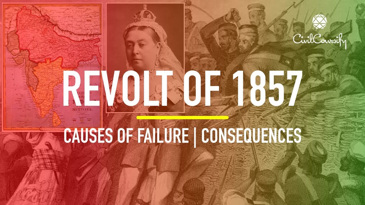 Video tutorial on the Revolt of 1857 suppression and consequences