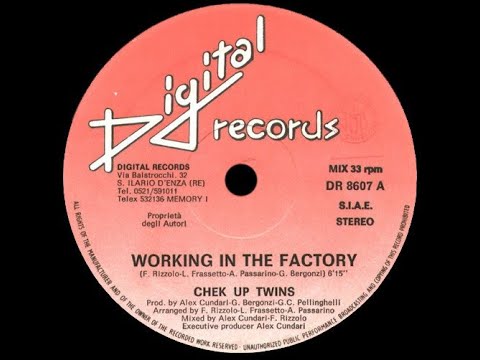 Check Up Twins - Working In The Factory [HQSound][ITALO-DISCO][1987]