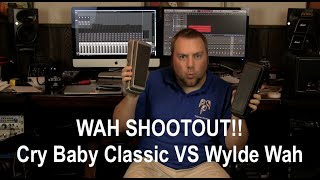 Video thumbnail for WAH Shootout!! Cry Baby Classic VS Cry Baby Wylde Wah (Clean/Dirty) by Cryptic Mask Guitar