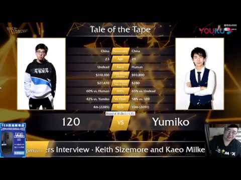 💯【TED出品】CC比赛16进8 120 vs Yumiko 为了巫妖王 超清