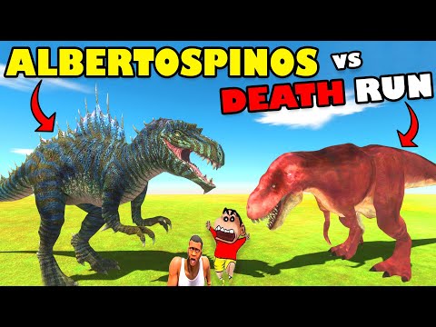 ALBERTOSPINOS vs EVERY SPECIAL UNIT DEATH RUN SHINCHAN and CHOP in ANIMAL REVOLT BATTLE SIMULATOR