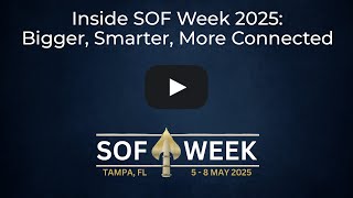Inside SOF Week 2025: Bigger, Smarter, More Connected