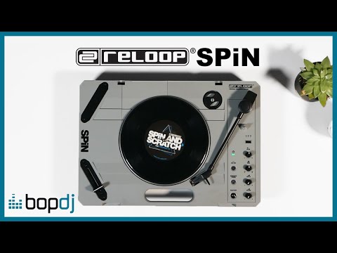 Reloop SPIN Portable Turntable Talk-Through | Bop DJ