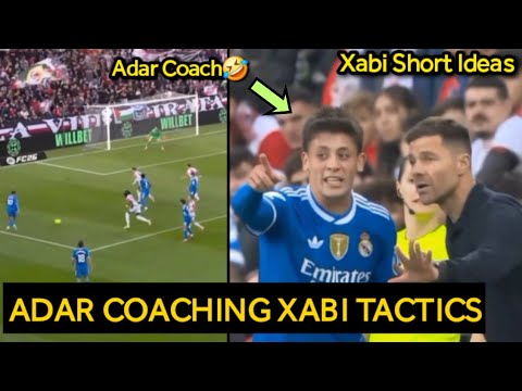 Hilarious Moment Arda Güler Coach Xabi Alonso tactical Mistake during Rayo Vallecano game.