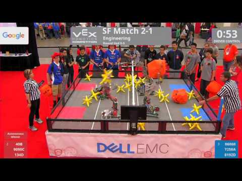 2017 VRC Engr SF2-1 - 40B 9090C 134D vs 86868 7258A 8192D - 34 to 15