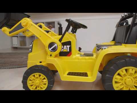Kidtrax CAT Bulldozer Tractor 6V Battery Powered Ride On Toy Excavator Kids Play