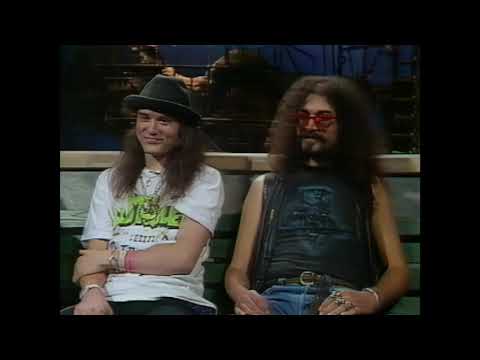Faith No More - MTV Interview 1989.09.09 (Headbangers Ball Full HD Remastered Video)