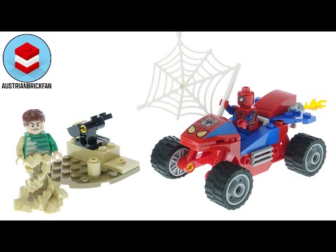 Lego Marvel 76172 Spider Man and Sandman Showdown Speed Build Review