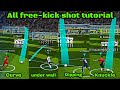 All Free Kick Shoot Tutorial In eFootball 2023 || Free Kick Trick Pes 2023 #efootball