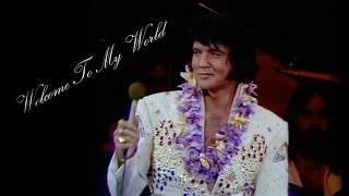 ELVIS PRESLEY - Welcome To My World (Rehearsal Concert / Aloha from Hawaii 1973)