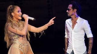 Jennifer Lopez &amp; Marc Anthony &quot;Olvidame y Pega la Vuelta&quot; Live Perform At Dominican Republic 2017