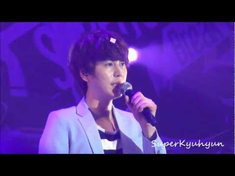 130216 Kyuhyun Super junior M fan meeting in BKK "Destiny" cr:@superkyuhyun_