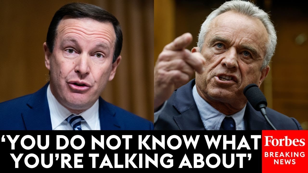 JUST IN: Chris Murphy, Sec. RFK Jr. Go Toe-To-Toe In Fiery Exchange: 'Let Me Finish My Question'