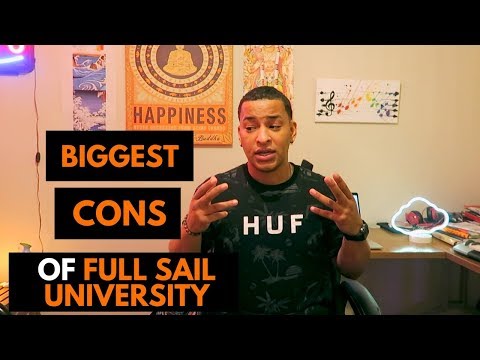 BIGGEST CONS of Full Sail University Music Production!