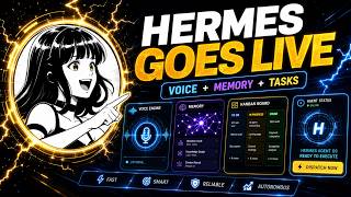 NEW Hermes Agent OS Automates Your Entire Workflow