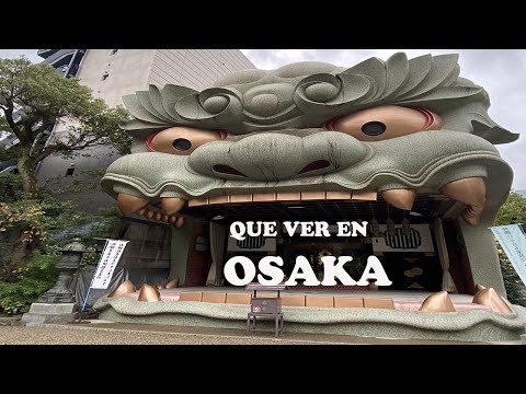 Qué ver en OSAKA | Santuario Namba Yasaka | Shinsekai hondori | Vlog #3