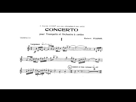 Robert Planel: Trumpet Concerto (Ole Edvard Antonsen, trumpet) I