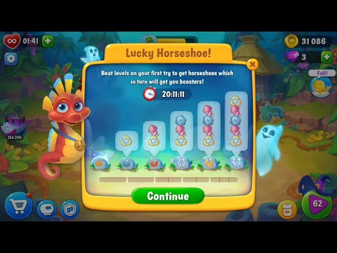 Fishdom || Hard Level 62 || ফিশডম  फिशडोम || 鱼界 | ફિશડમ | フィッシュダム  | Fischreich | рыбадом