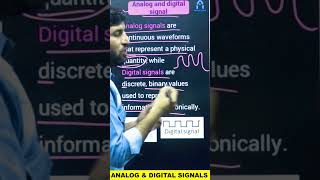 21. Analog and Digital signals | computer networking by sampat sir #shorts #trending #viral