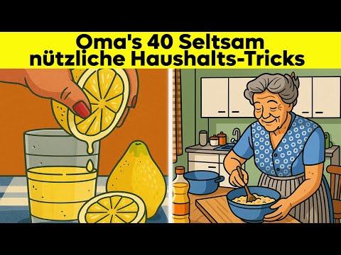 Grandma's 40 Strangely Useful Household Tricks That Still Work!