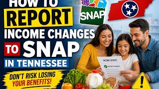 How to report income changes to SNAP in Tennessee
