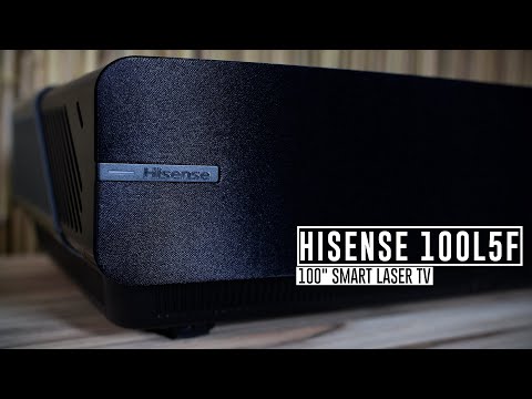 Hisense L5 Series - 100" 4K Ultra Short Throw Laser TV Unboxing and Overview