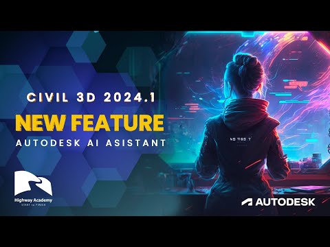 Civil 3D 2024.1 New Feature: Autodesk AI Assistant